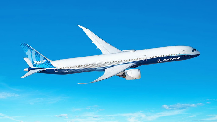 Thậm chí, biến thể 787-9 có trọng lượng cất cánh tối đa thậm chí còn cao hơn, lên tới 254.011 kg. Ảnh: Boeing