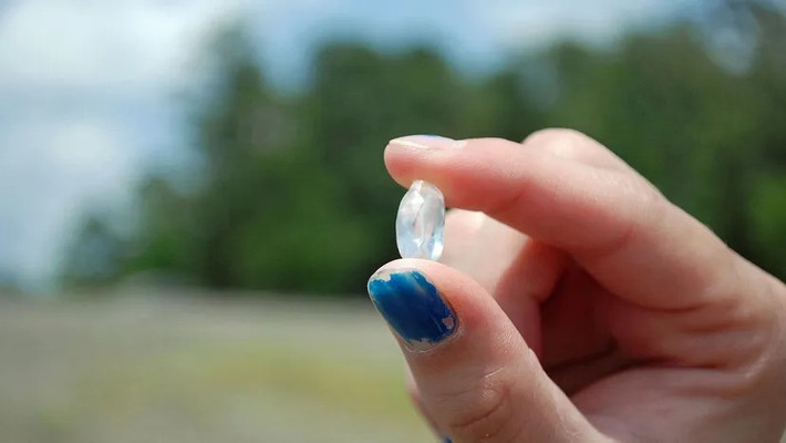 Trung bình, những viên kim cương phát hiện tại công viên có kích thước khoảng 0,2 carat, tương đương bằng kích thước của đầu que diêm. Ảnh: MapQuest