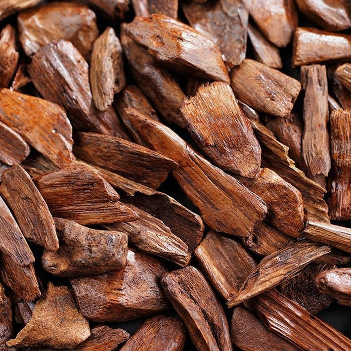 Gỗ ngọc am có 2 màu đặc trưng là vàng và đỏ, đều có giá trị kinh tế cao. Ảnh: Aroma