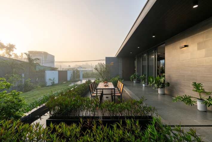 LG Villa được thiết kế như một khu nghỉ dưỡng thu nhỏ, kết nối con người với thiên nhiên tại phường Tam Kỳ, TP Đà Nẵng (trước đây là Tam Kỳ, tỉnh Quảng Ngãi). Ảnh: Khánh Nguyễn