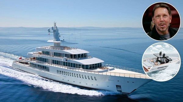 Larry Ellison sở hữu siêu du thuyền Musashi trị giá 160 triệu USD, với nhiều tiện nghi sang trọng như hồ bơi, phòng gym, sân bóng rổ. Ảnh: Luxurylaunches