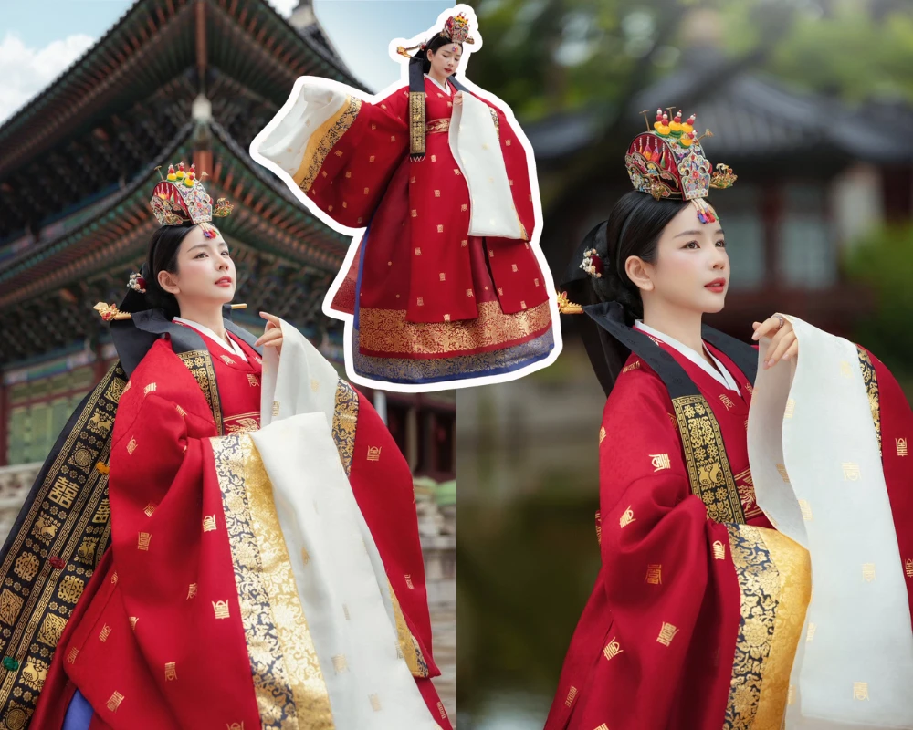 DJ Mie bất ngờ với giao diện hoàng hậu Hàn Quốc