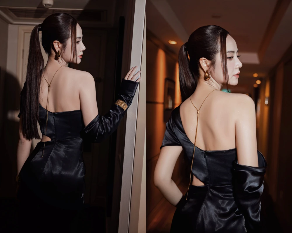 Huyền Lizzie ‘xả suộc’ ảnh đẹp, khoe lưng trần quyến rũ khiến fan xuýt xoa