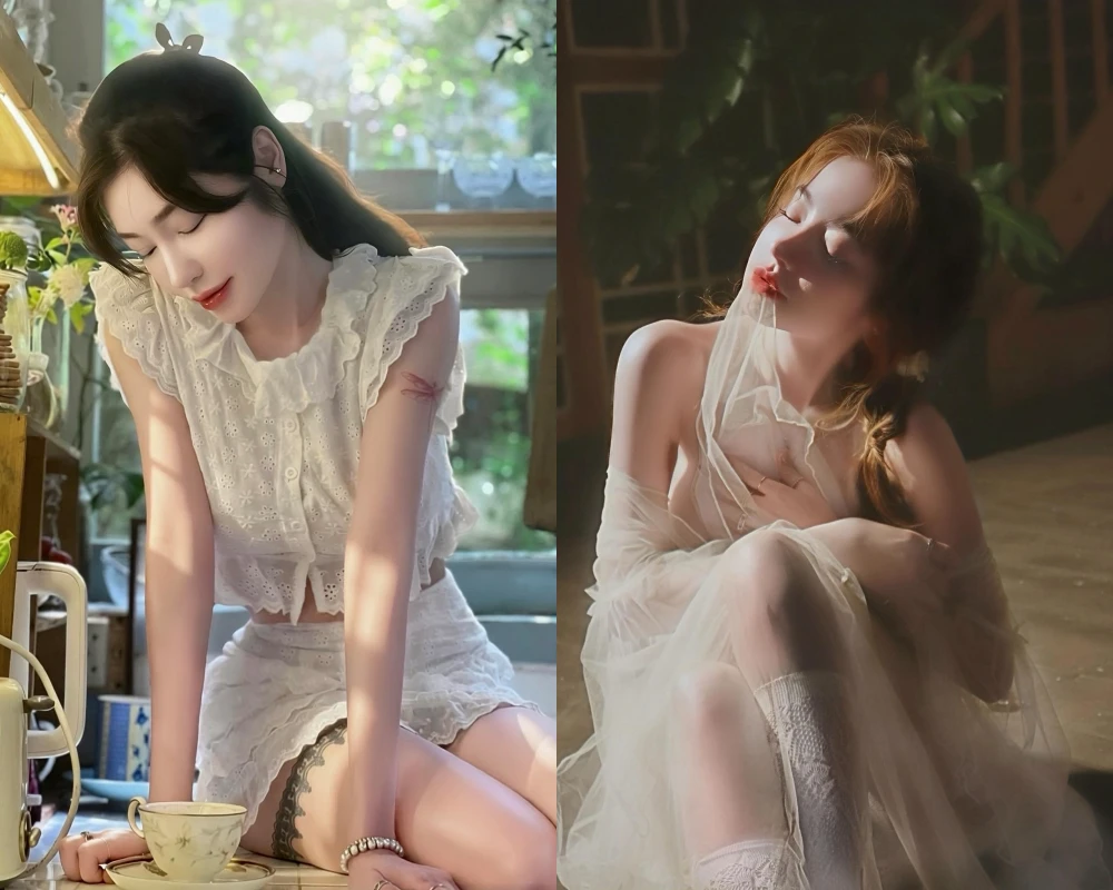 Cựu “hot girl ngực khủng” Elly Trần khoe gương mặt chuẩn sản phẩm AI