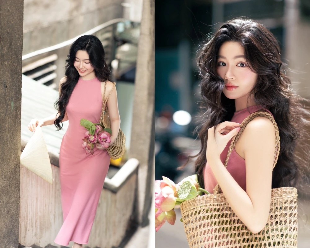 Con gái MC Quyền Linh gây sốt với bộ ảnh mới