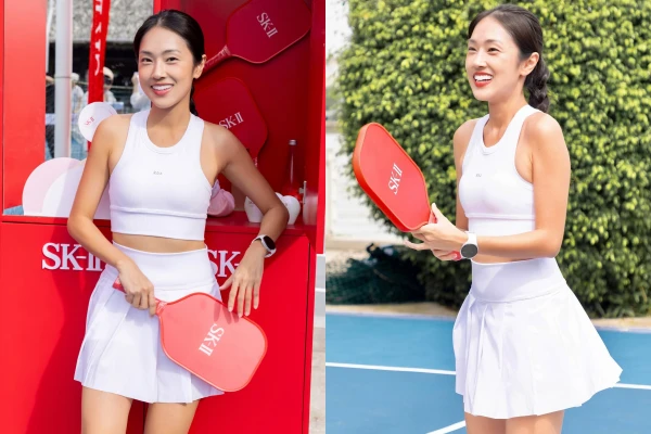 Misoa Kim Anh tươi tắn, tràn đầy năng lượng trên sân Pickleball