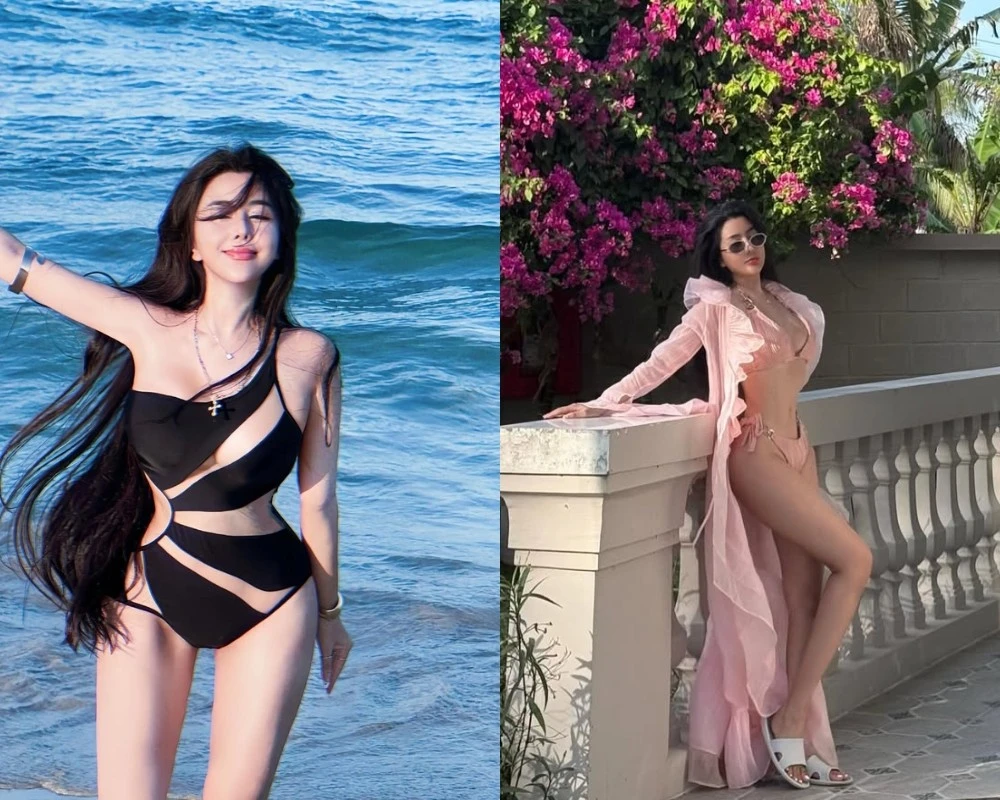"Đệ nhất hot girl Sài thành" xả ảnh đi biển lộ body miễn chê