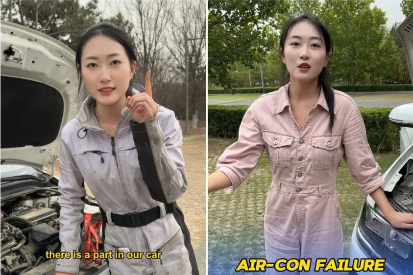 Nữ tài xế Trung Quốc 'triệu view' nhờ nội dung bảo dưỡng ôtô