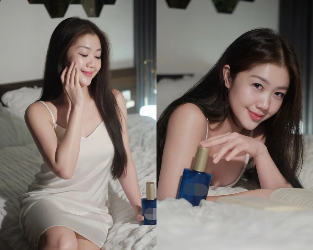 Nữ tiếp viên trưởng xinh đẹp khoe làn da căng bóng, khỏe khoắn