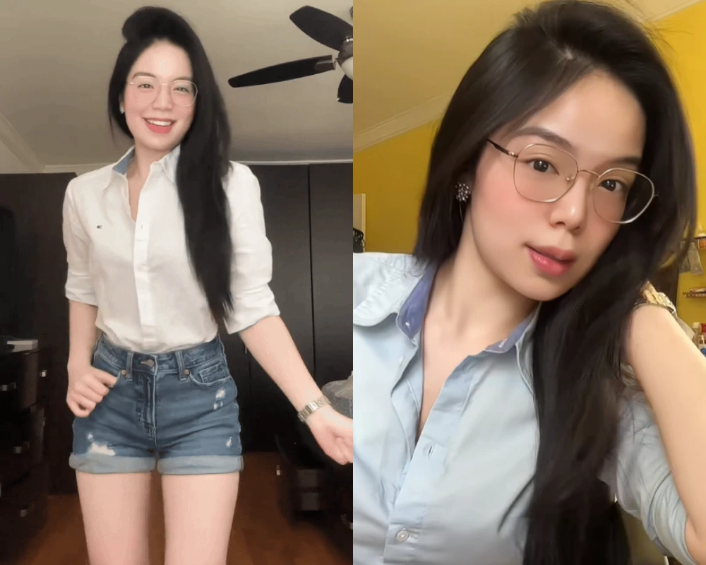 Hệ tư tưởng “Em Trâm” mặc áo sơ mi trắng, đánh hông nhẹ cũng hút triệu view