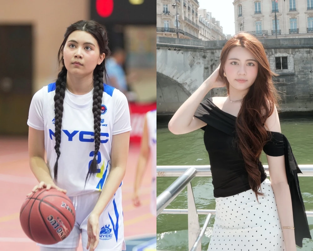 Ái nữ út nhà MC Quyền Linh chiếm spotlight trên sân bóng rổ