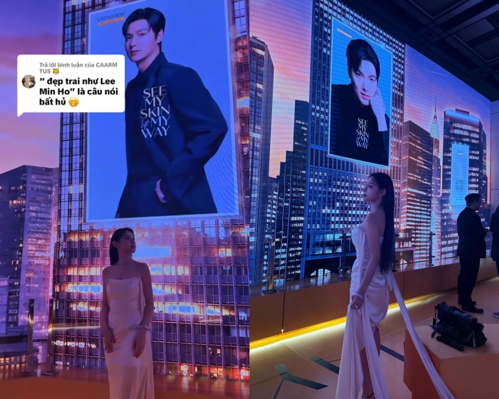 "Phú bà" Huyền Baby công khai xao xuyến vì Lee Min Ho