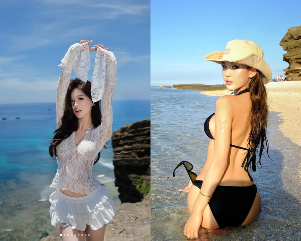 Hot TikToker Wyn Anh liên tục "thả dáng" nóng bỏng