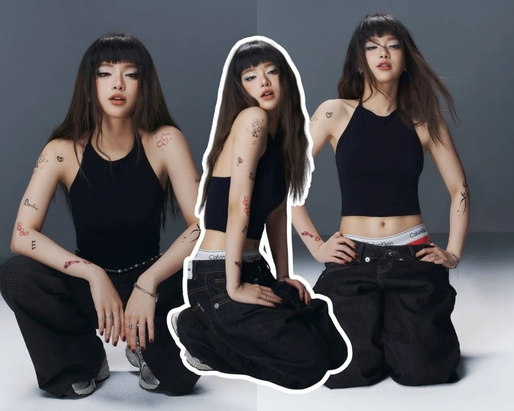 Linh Ka gây bất ngờ với loạt hình xăm Tiny đầy cá tính