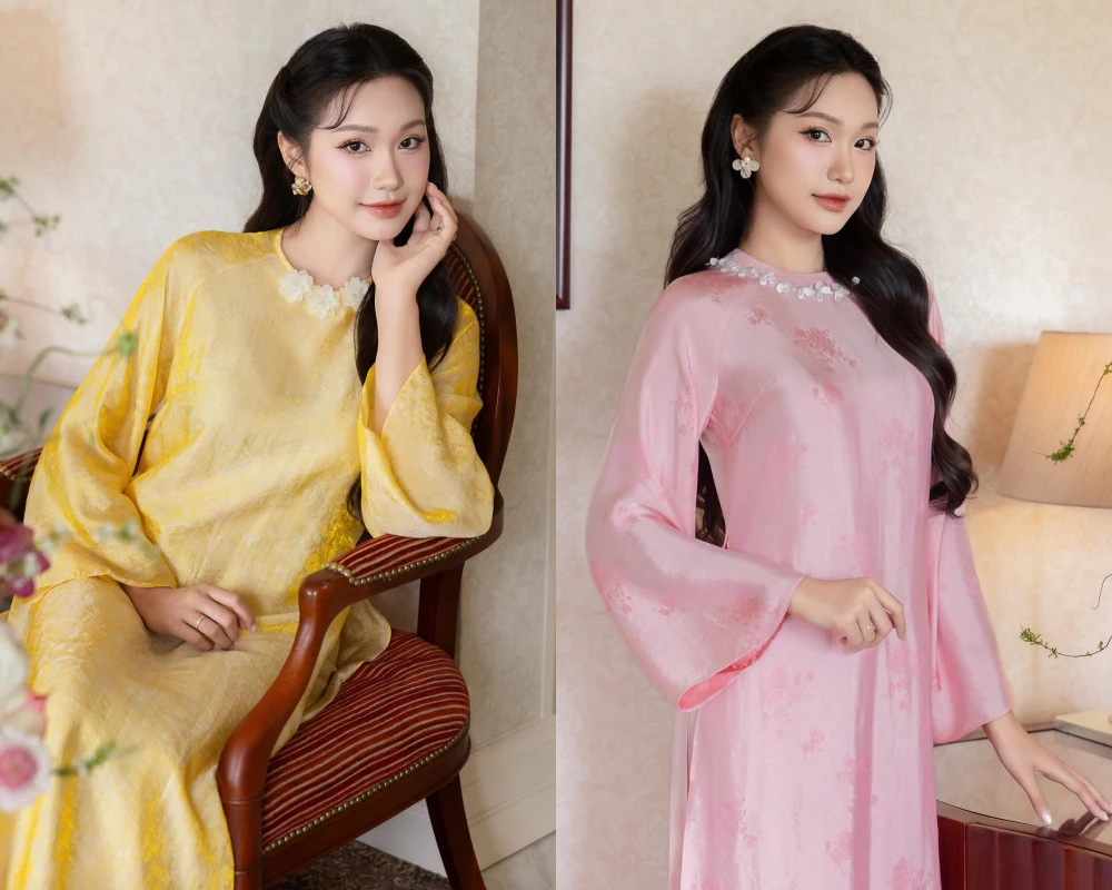 Doãn Hải My xinh đẹp trong áo dài truyền thống gây sốt mạng