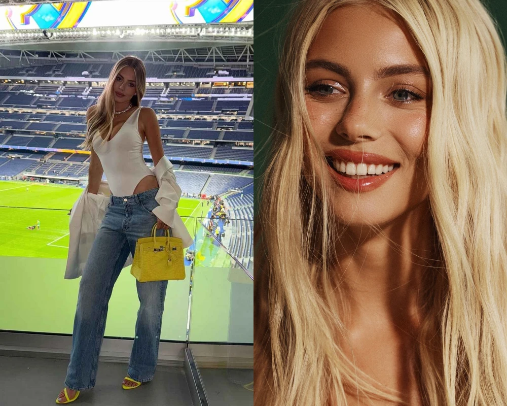 Sắc vóc tựa búp bê sống của vợ thủ môn đội tuyển Bỉ