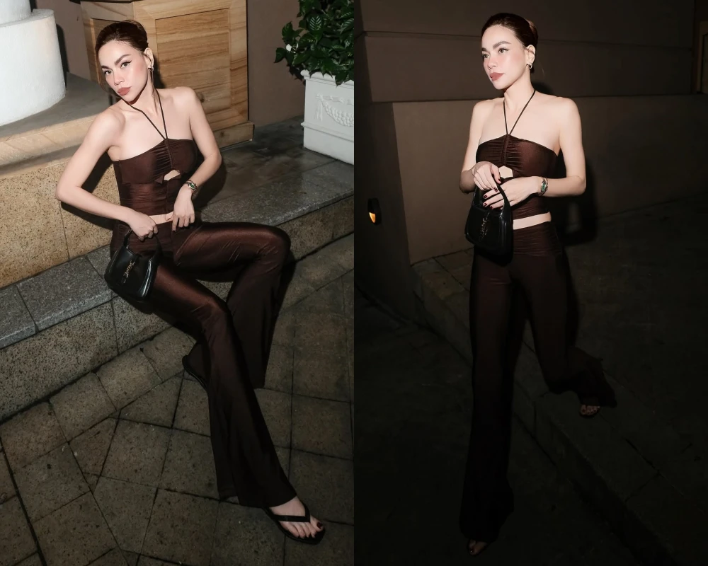 Hồ Ngọc Hà táo bạo diện áo bé tí ôm sát cơ thể