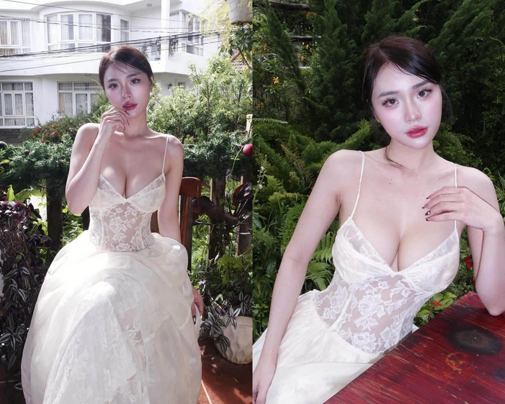 Đường cong và gu thời trang táo bạo của người đẹp Cà Mau