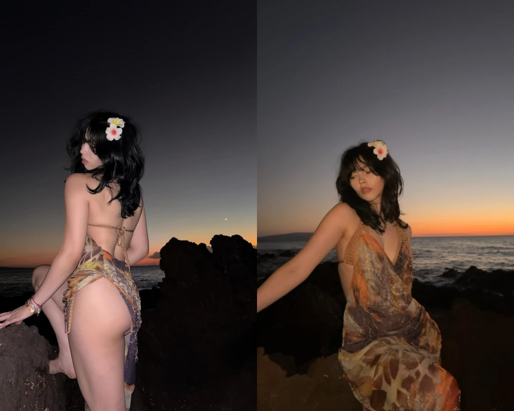 Khoe thân hình bên bãi biển, hot girl gây bão với gần 10 triệu lượt xem