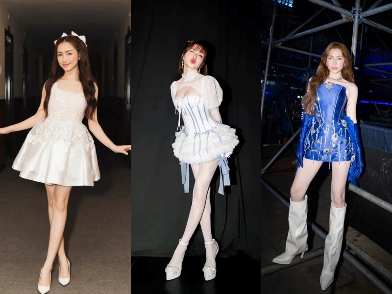 Bạn thân cầu thủ Văn Toàn diện mẫu váy ngắn cũn, gây sốt vì body quá nuột nà