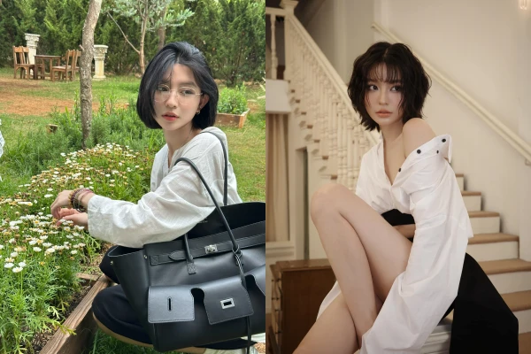 Hot girl Nguyễn Ngọc Phương Vy gây bất ngờ với mái tóc ngắn cá tính