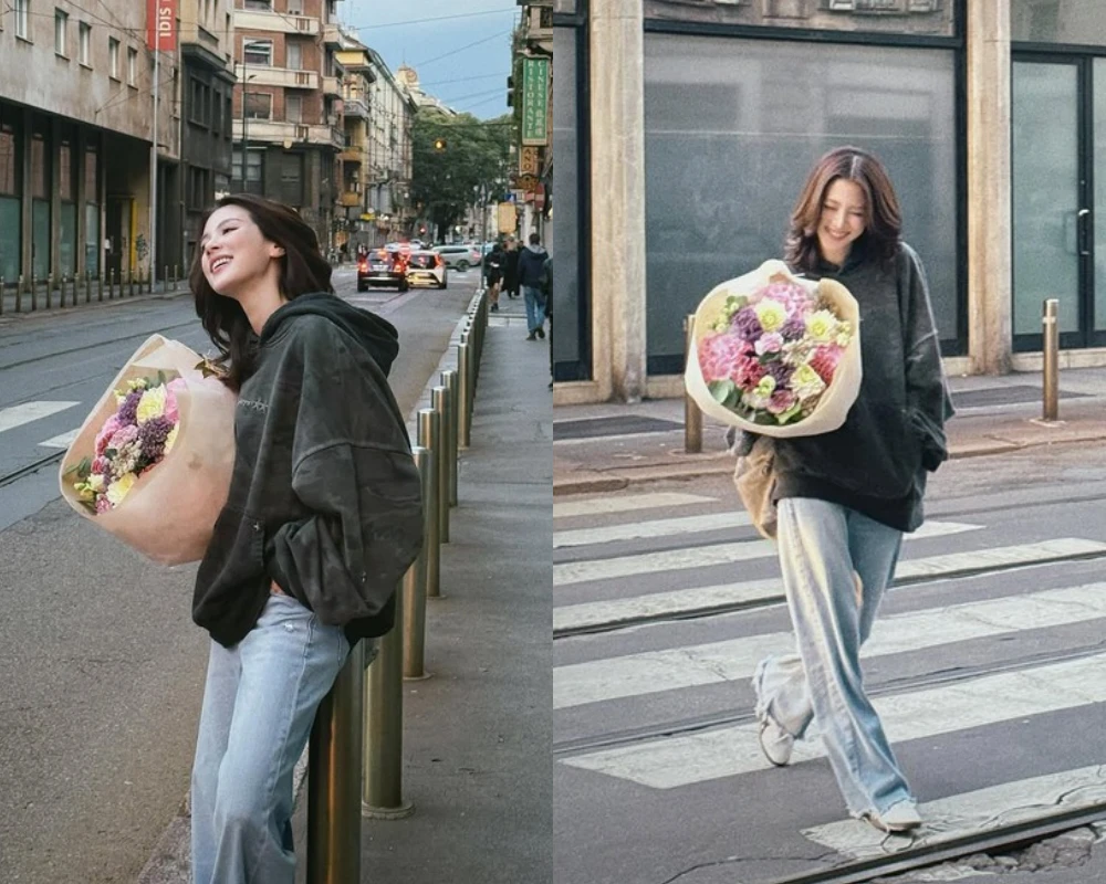 'Ngọc nữ màn ảnh Thái' Baifern Pimchanok sở hữu style sành điệu 