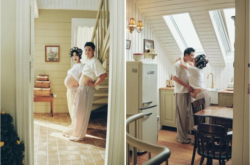 Vợ chồng hot girl Hàn Hằng có con đầu lòng