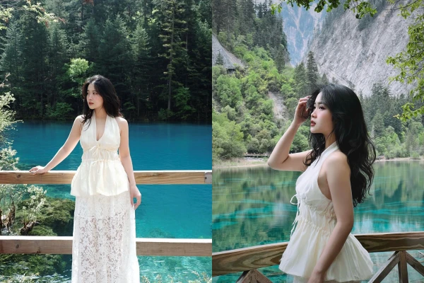 "Tình cũ" Đoàn Văn Hậu khoe ảnh du lịch Trung Quốc cực đẹp