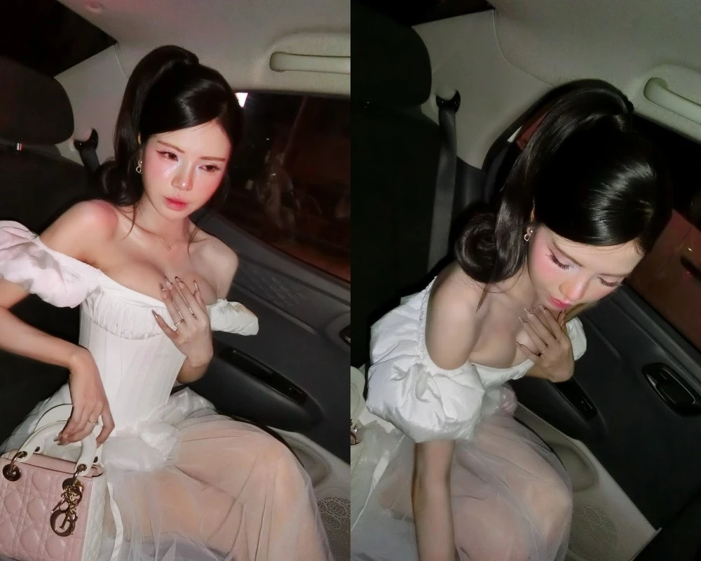 Nữ MC eSports Mai Dora gây chú ý với váy trễ vai gợi cảm, thần thái cuốn hút