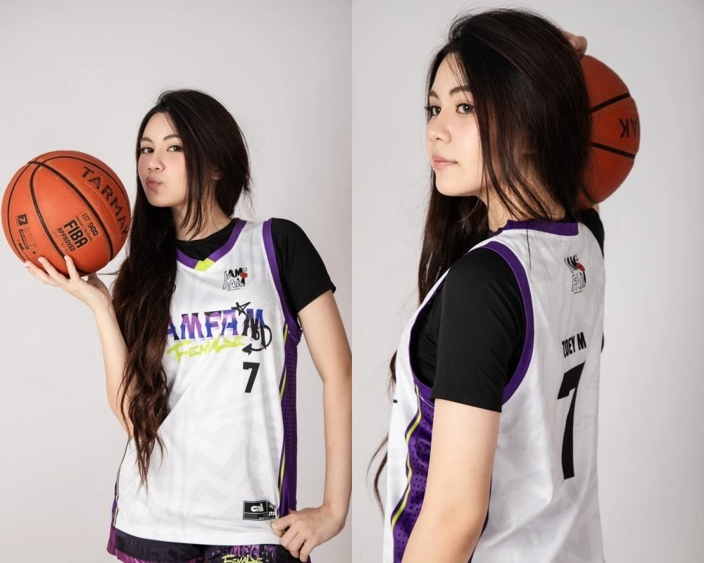 Con gái út MC Quyền Linh bộc lộ đam mê cháy bỏng với bóng rổ