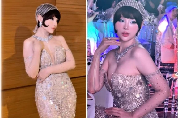 'Phú bà' Huyền Baby tạo bất ngờ với mái tóc ngắn cá tính