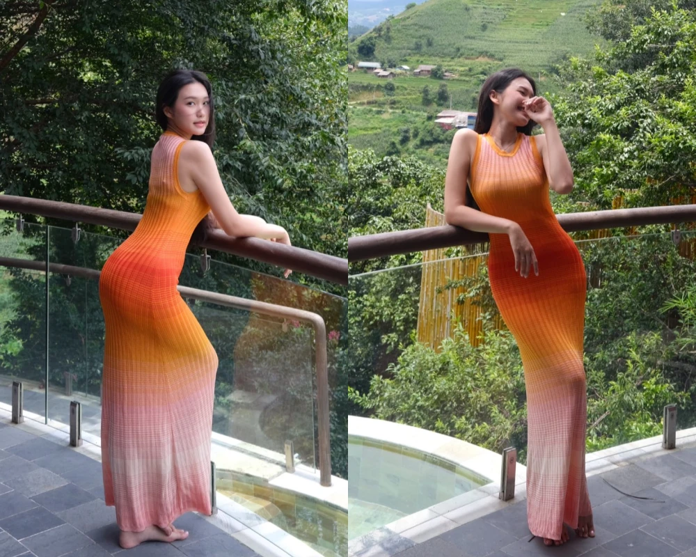 Doãn Hải My diện váy rực rỡ, đẹp hút hồn
