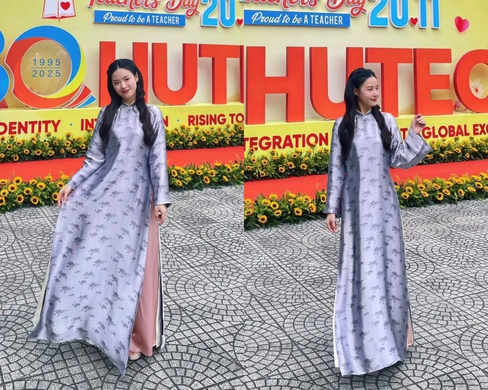 'Nữ giảng viên' hot nhất MXH khoe ảnh diện áo dài làm fan mê đắm