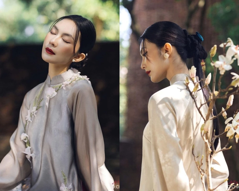 Mỗi lần diện áo dài, Helly Tống 'gây thương nhớ' 