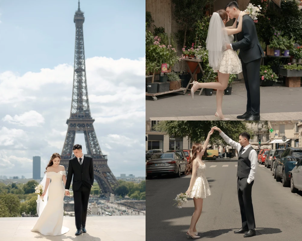 Thủ môn U23 Việt Nam khoe ảnh cưới với bạn gái giữa trời Âu