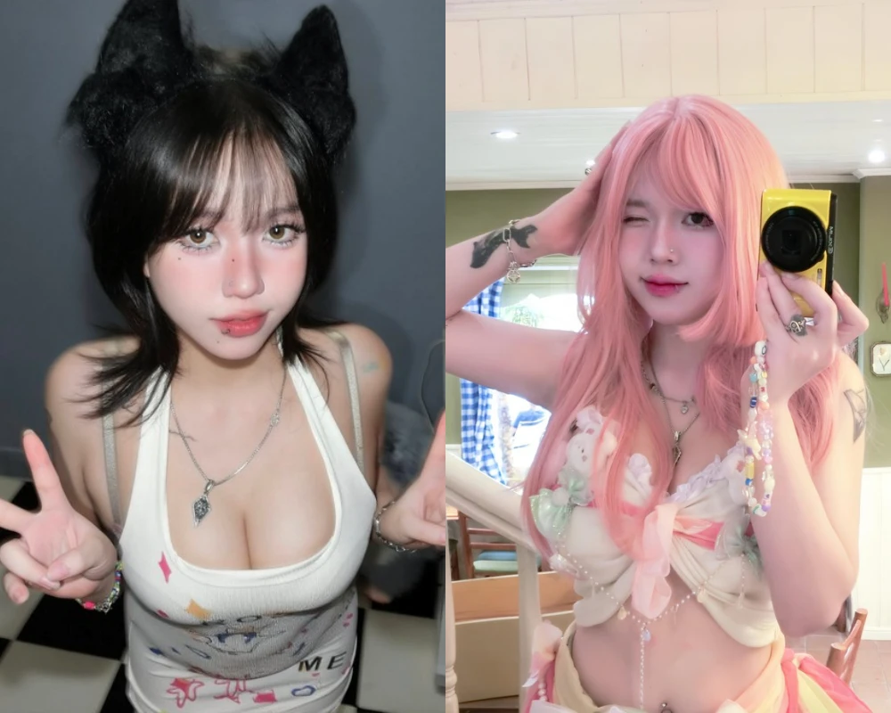"Hot girl phòng net" "lên đồ", flex vóc dáng nóng bỏng