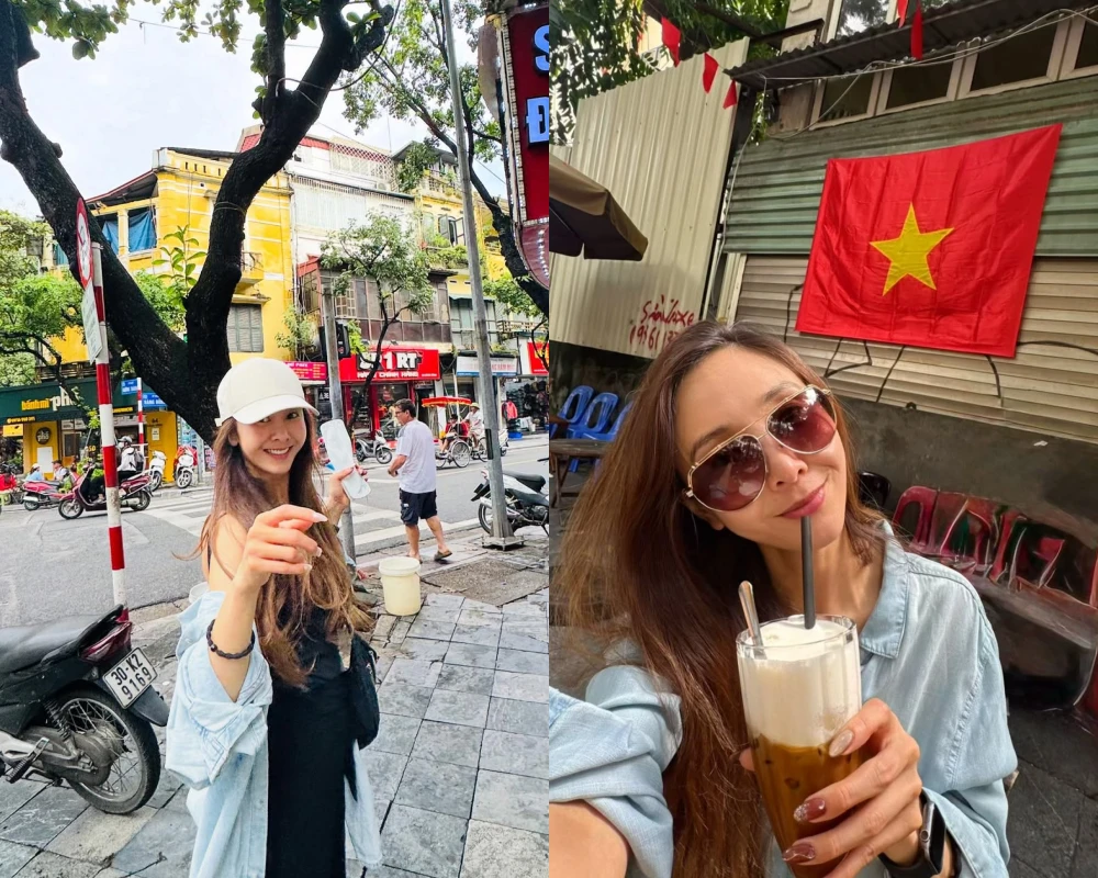 Mỹ nhân nóng bỏng Hàn Quốc vừa ghé thăm Việt Nam