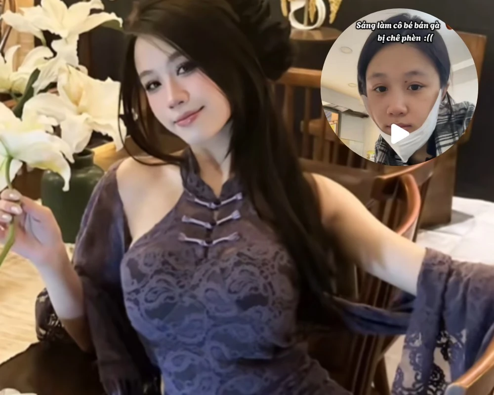 Màn biến hình khó tin của "cô gái bán gà" gây chú ý