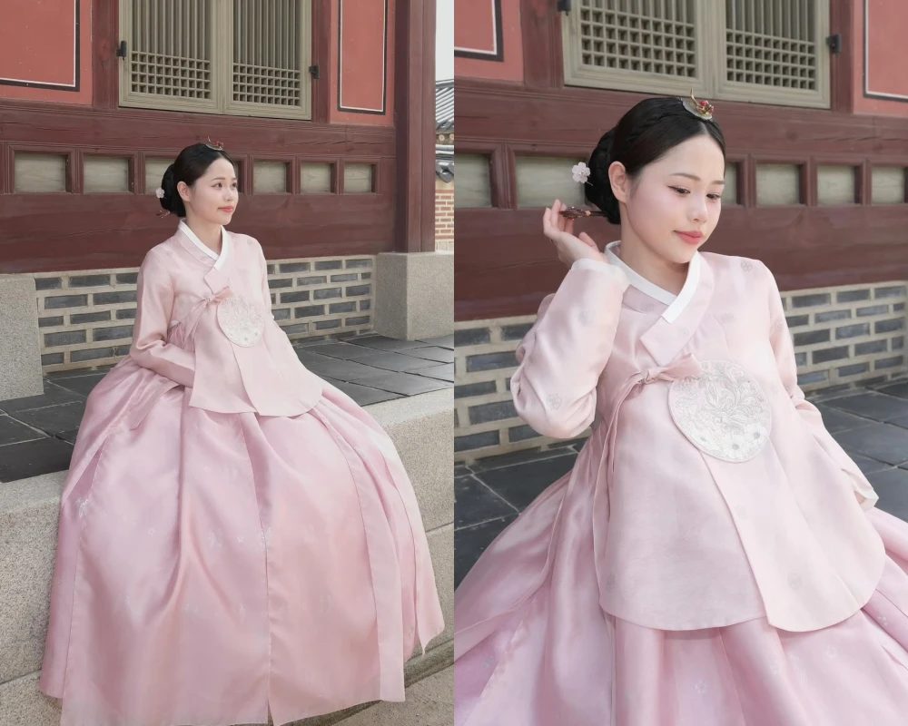 Hot girl Huỳnh Anh gây thương nhớ trong trẻo trong trang phục Hanbok