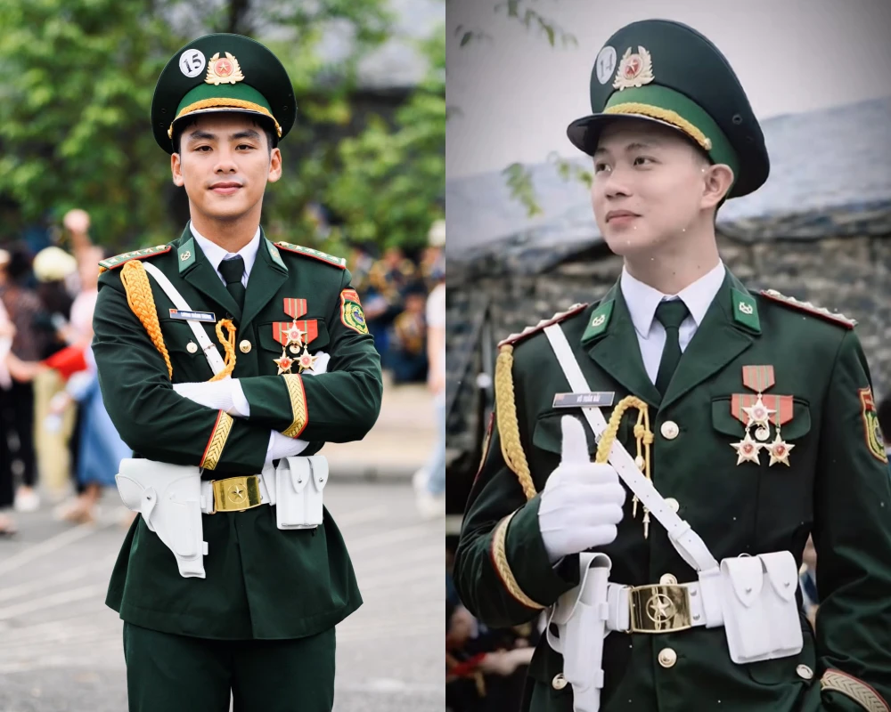 Dàn nam quân nhân Việt Nam sở hữu visual cực điện ảnh tại Lễ diễu binh A80