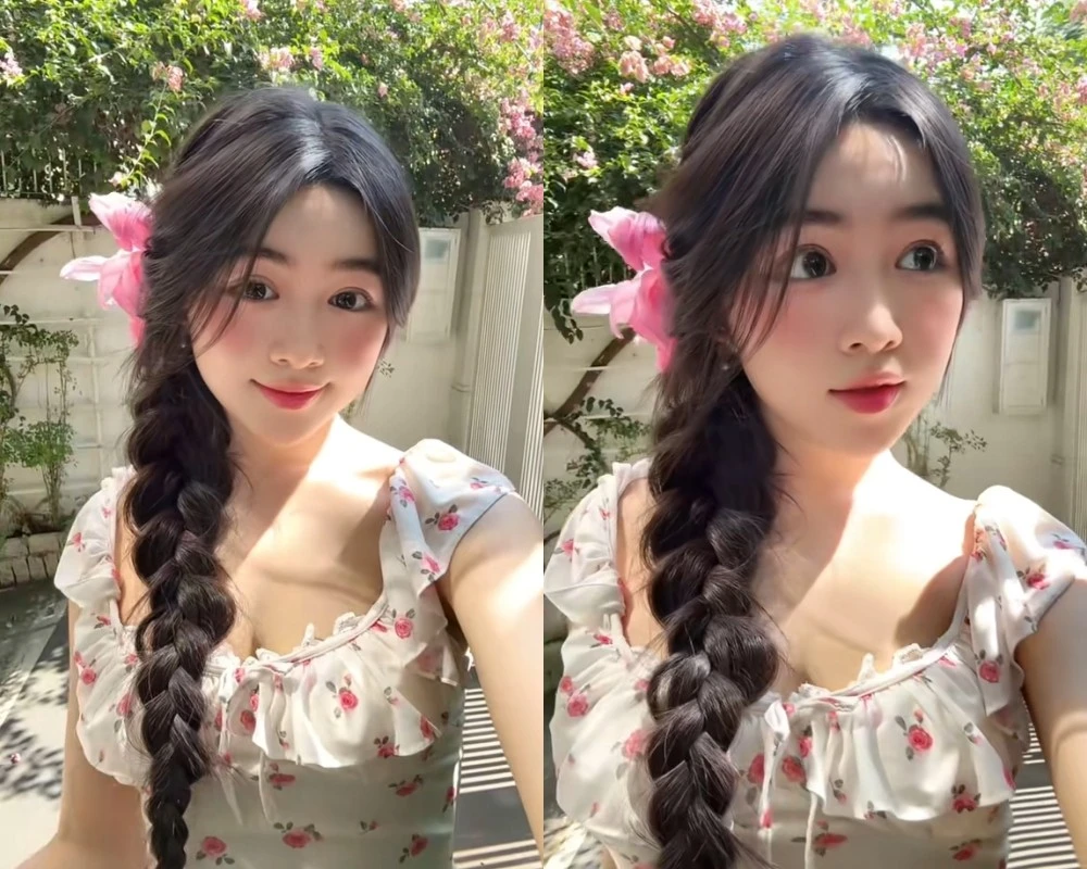 Con gái MC Quyền Linh khoe nhan sắc tự nhiên dưới ánh nắng