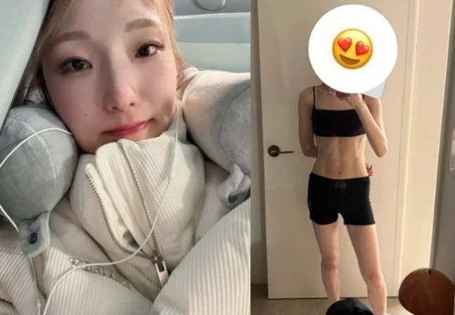 'Thánh mukbang' Hàn Quốc khoe vóc dáng săn chắc và gọn gàng