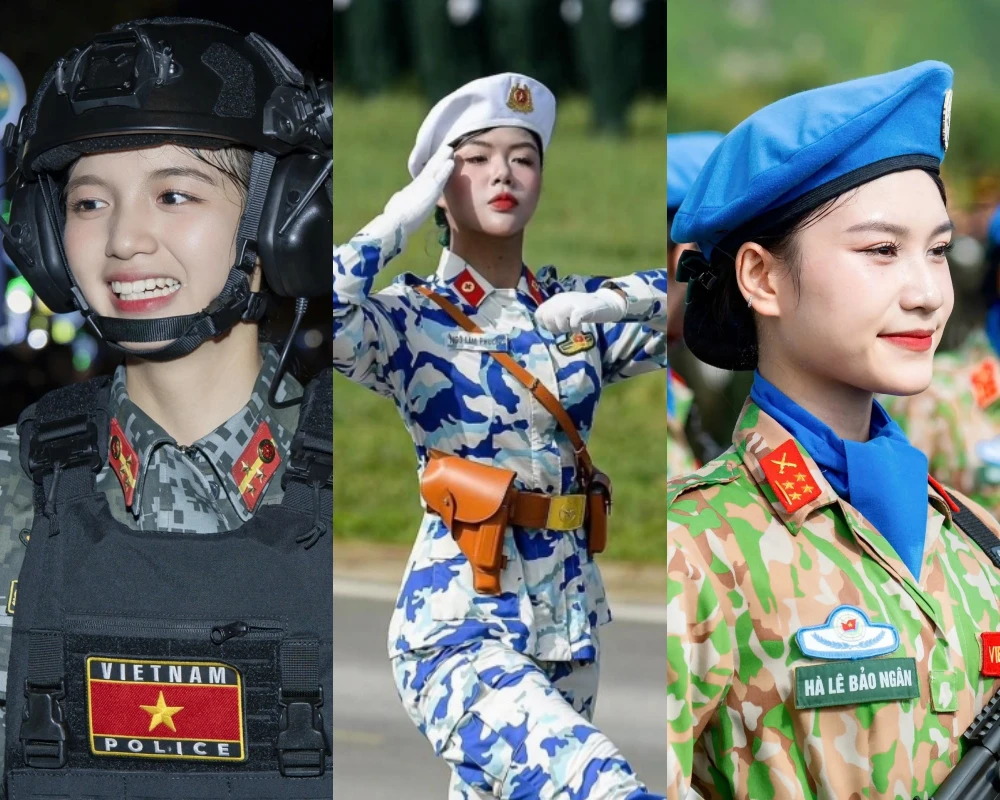 Dàn chiến sĩ "triệu view" hot nhất lễ diễu binh Quốc khánh 2/9