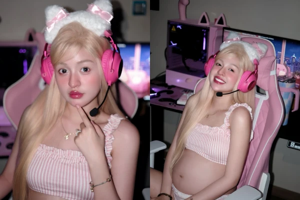 "Hot girl trứng rán cần mỡ" đu trend búp bê, netizen khoe visual "siêu ngọt"