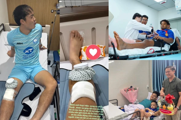 'Năm số 9' dàn cầu thủ đội tuyển Việt Nam phải lên bàn mổ