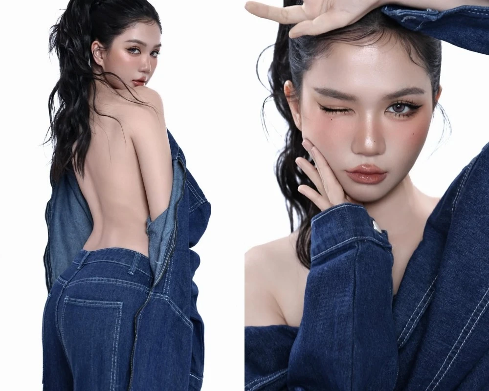 Ngọc Trinh tham gia xu hướng chụp ảnh bán nude năm nay