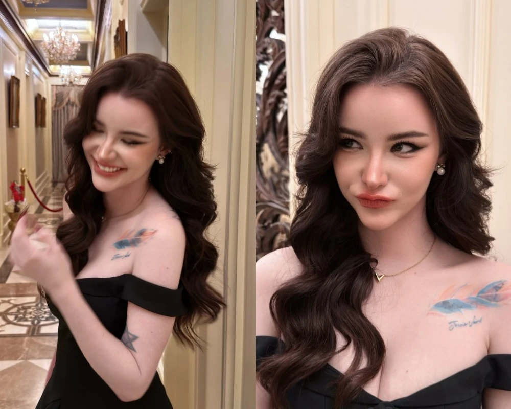 “Hot girl tắm suối” Jessie Vard khoe gương mặt đẹp không góc chết 