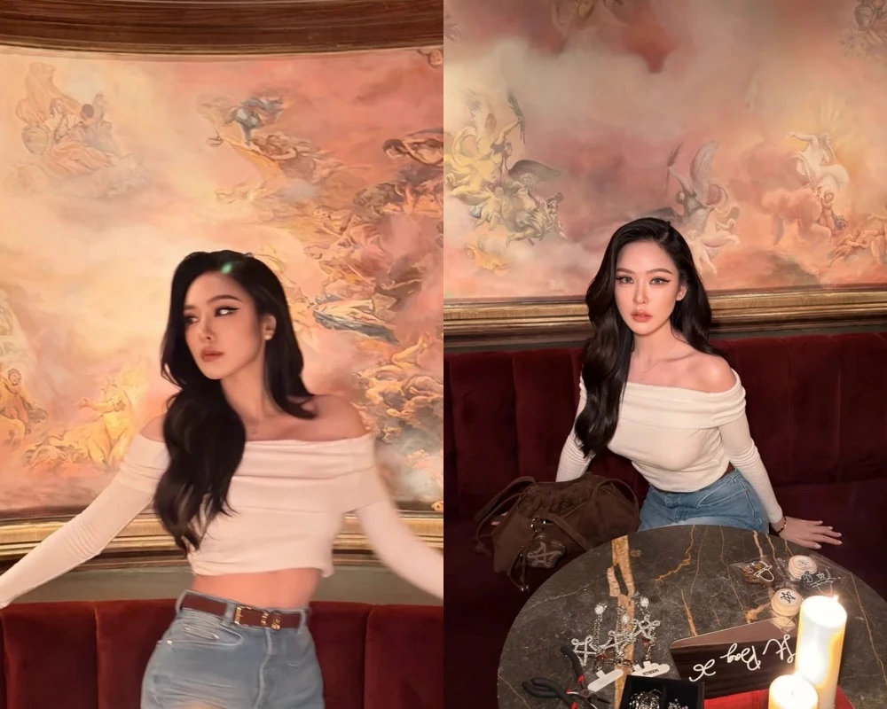 Hoa hậu 'thấp nhất showbiz' Thái Lan mặc áo kiệm vải