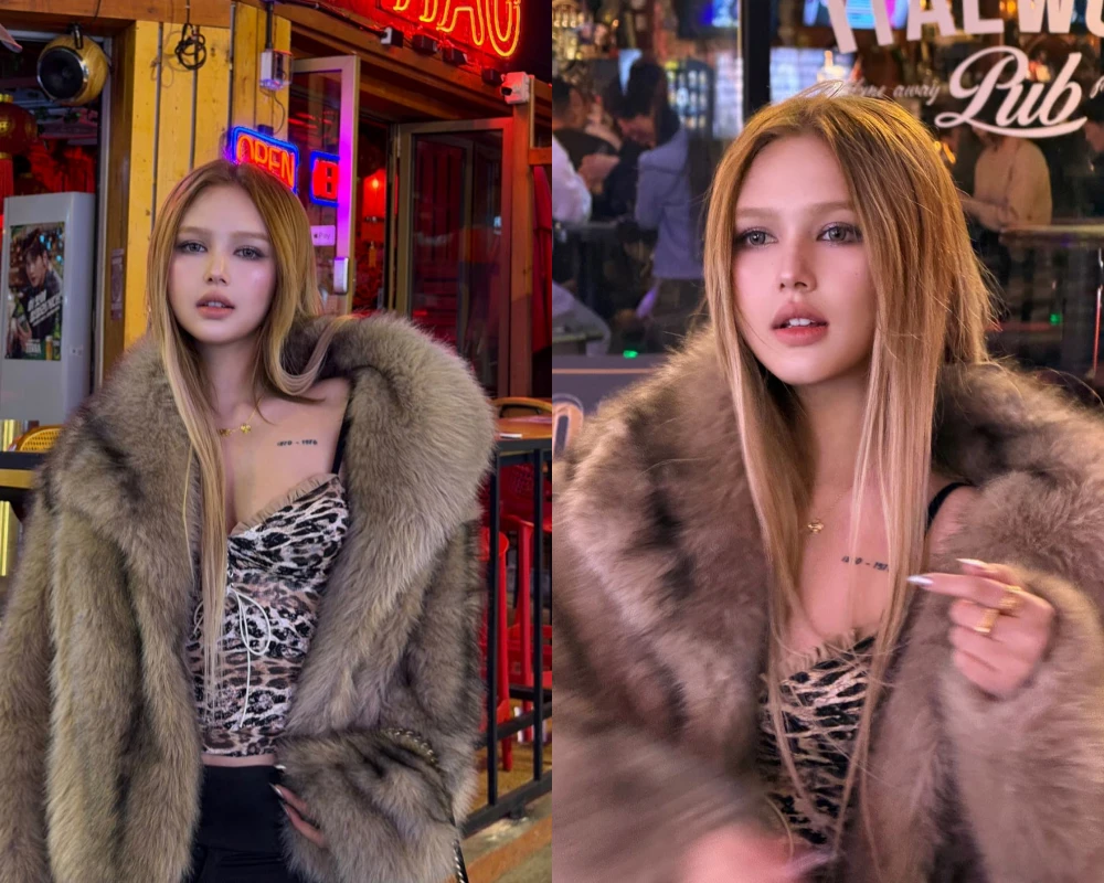 Xoài Non khoe vẻ đẹp cuốn hút trong loạt ảnh tại Itaewon