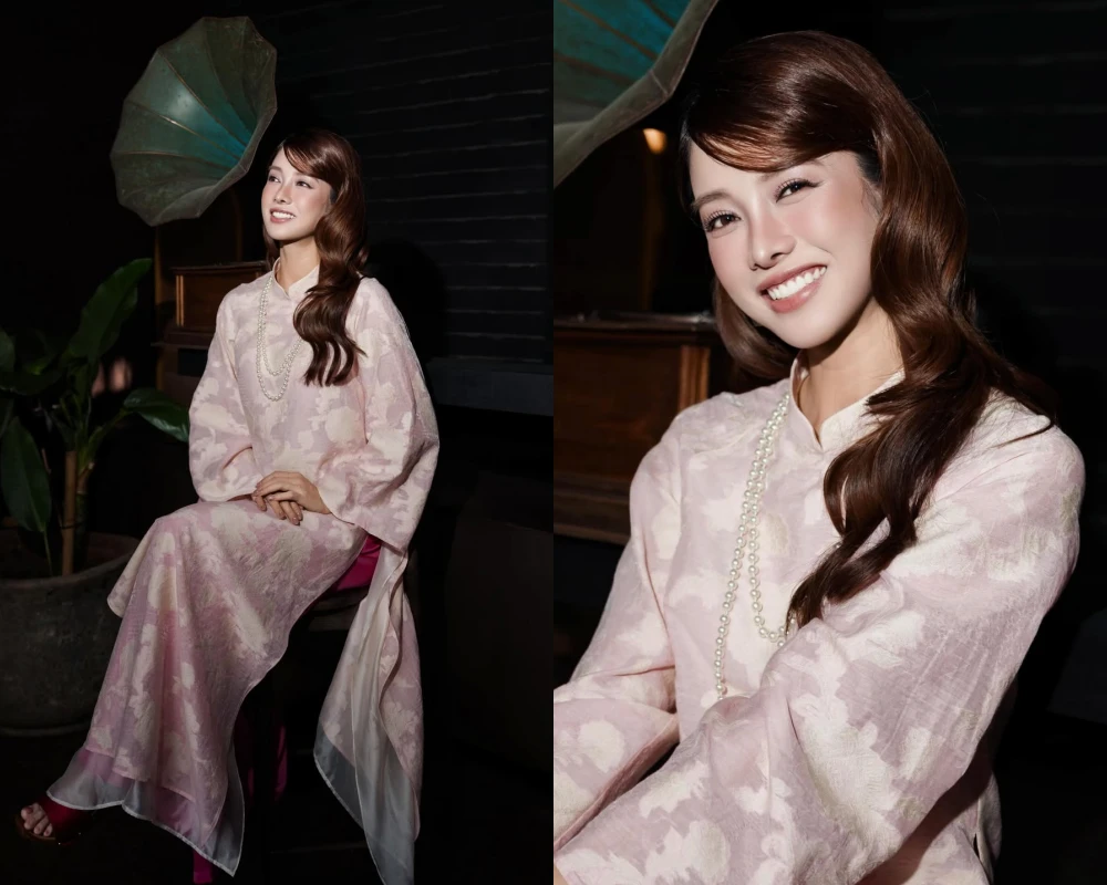 Trình Mỹ Duyên “đánh chiếm” đường đua áo dài, nhan sắc ngày càng thăng hạng